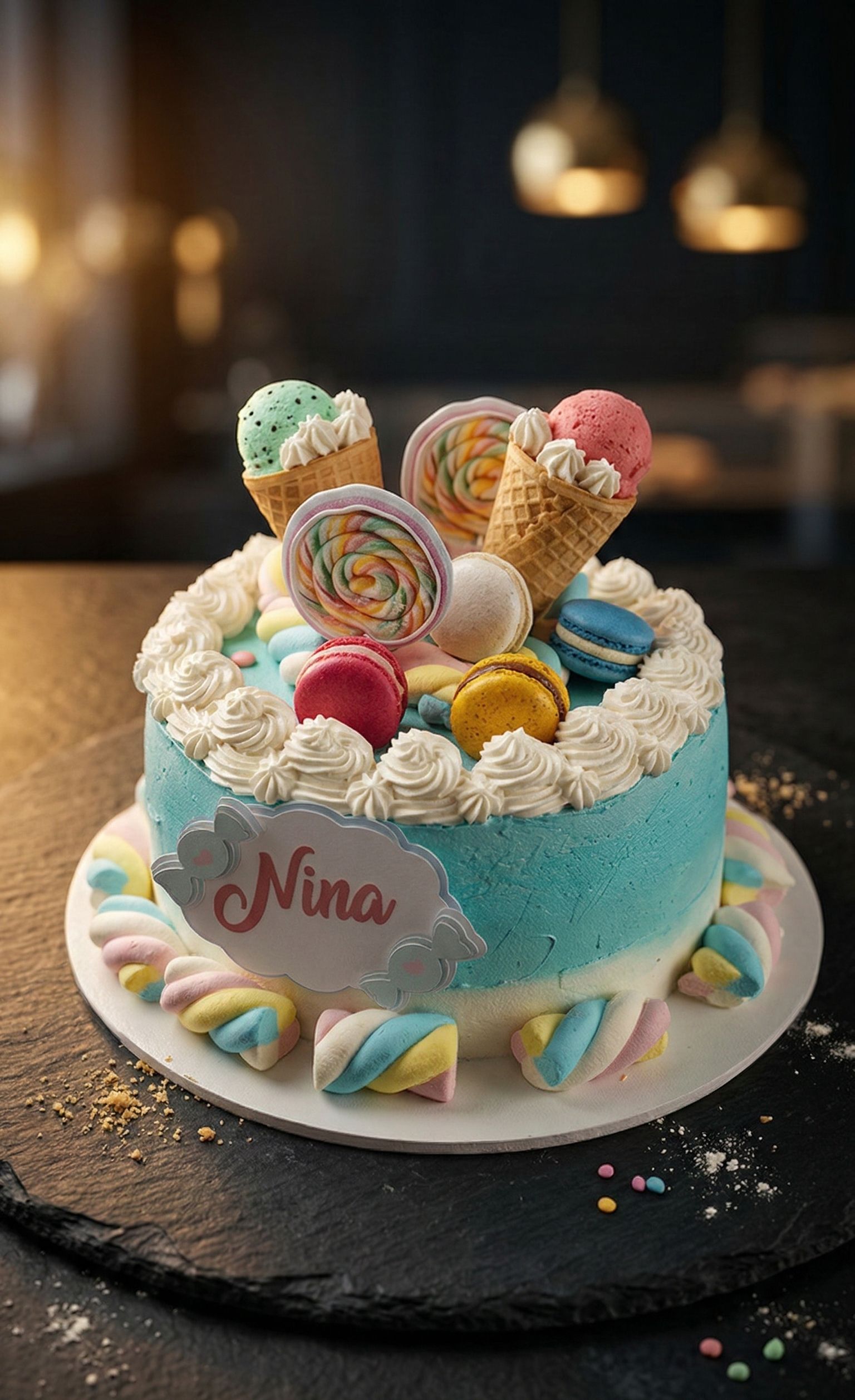 Bolo Temático Nina